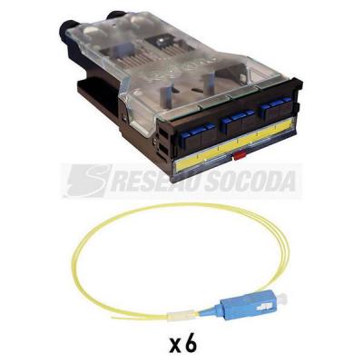  CASSETTE SC DU 6 FIBRES SM CO 