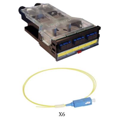  CASSETTE SC DU 6 FIBRES SM CO 