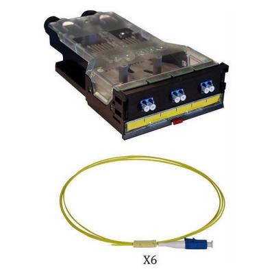  CASSETTE LC DU 6 FIBRES SM CO 