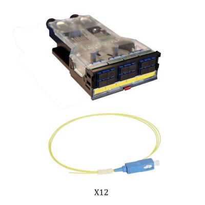  CASSETT SC DU 12 FIBRES SM CO 