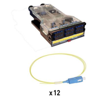  CASSETT SC DU 12 FIBRES SM CO 
