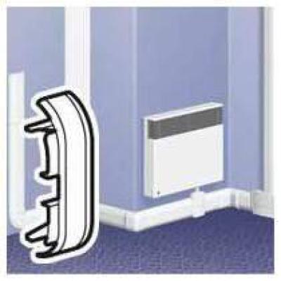  EMBOUT 80 X 20 BLANC 