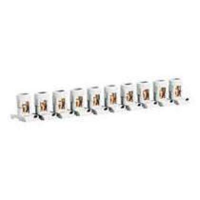  BARRETTE 10 BORNES 2X6MM2 