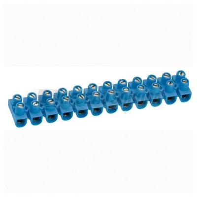  BARRETTE NYLBLOC 16MM2 BLEU  ! 