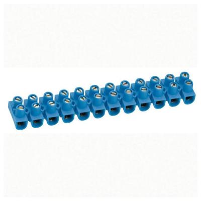  BARRETTE NYLBLOC 25MM2 BLEU  ! 