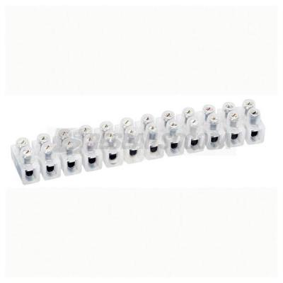 BARRETTE NYLBLOC 2,5MM2 BLANC 