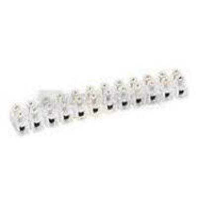  BARRETTE NYLBLOC 6MM2 BLANC 