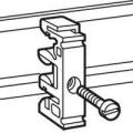  ADAPTATEUR BI RAIL P/VIS 4MM 