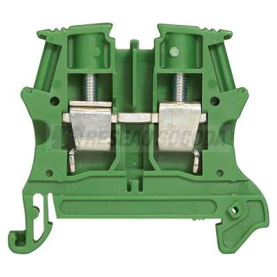  BLOC PASG VIS 1JONCT 6MM2 VERT 