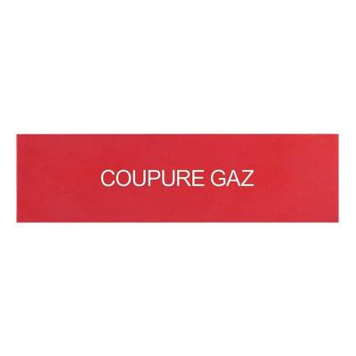  ETIQUETTE COUPURE GAZ 