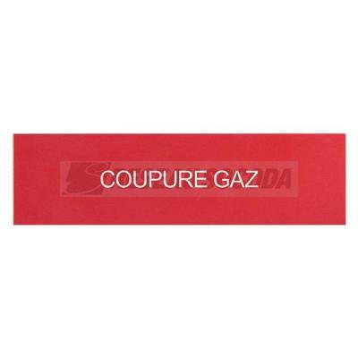  ETIQUETTE COUPURE GAZ 