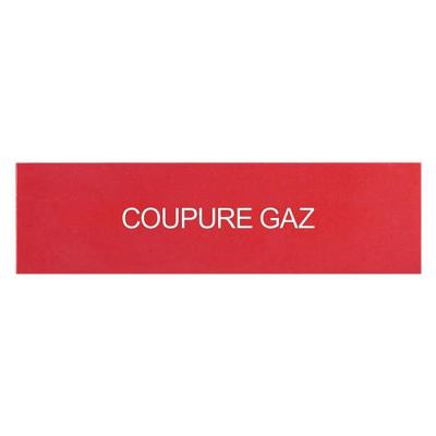  ETIQUETTE COUPURE GAZ 