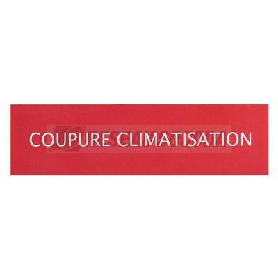  ETIQUETTE COUPURE CLIM 