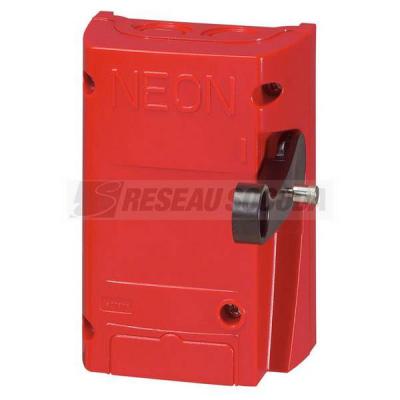  COUPURE ENSEIGNE ROUGE 2P 16A 