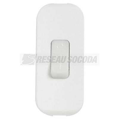  INTER BIP 2A 250V BLANC LUM. 