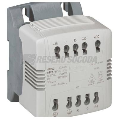  TRANS.MONO230/400-24V 63VA 