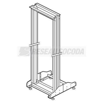  BATI RACK 19'' 42U 2 MONTANTS 