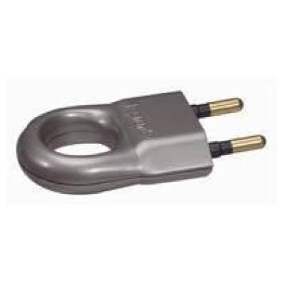  FICHE 2P 6A ANNEAU PLAST ALU 
