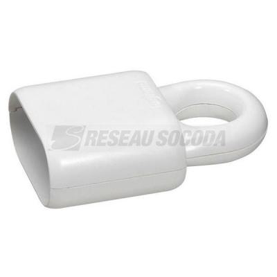  PROL 2P 6A ANNEAU PLAST BLANC 