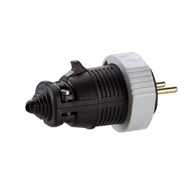  FICHE 2P+T 10/16A CAOUT.NOIR 