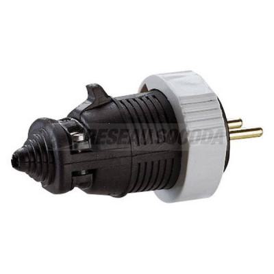  FICHE 2P+T 10/16A CAOUT.NOIR 