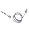  CABLE 3EN1 MICROUSB/USBC/LIGHT 