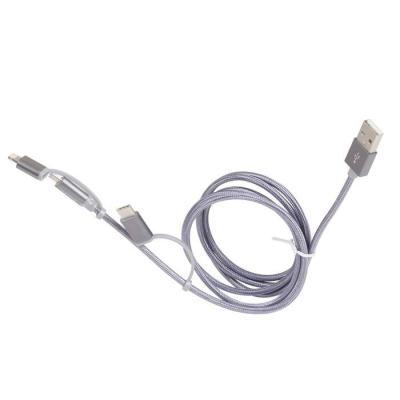  CABLE 3EN1 MICROUSB/USBC/LIGHT 