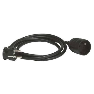  CORDON PROLONG.2P+T 5M NOIR 