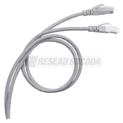 CORDON C5E F/UTP PVC GRIS 2 M 