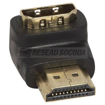  ADAPTATEUR HDMI A ANGLE DROIT 
