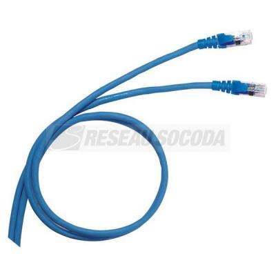  CORDON C6 F/UTP PVC BLEU 3 M 