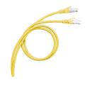  CORDON C6A S/FTP PVC JAUNE 2M 