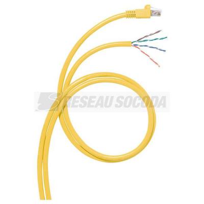  COR.PLUG/NU C6A S/FTP LSOH 15M 
