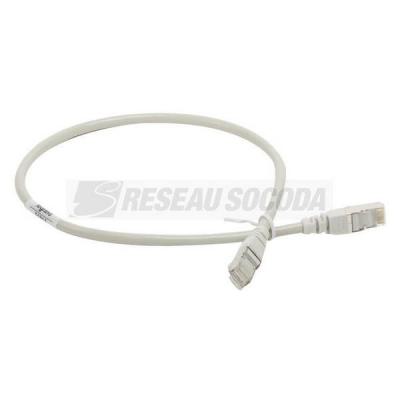  CORDON C5E F/UTP PVC GRIS 0.5M 