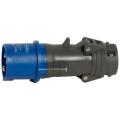  FICHE D 16A 2P+T 230V PLAST 44 