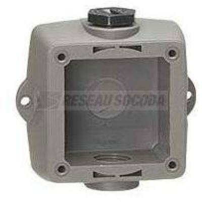  BOITIER FIX.SOCLE 2P+T 16A 