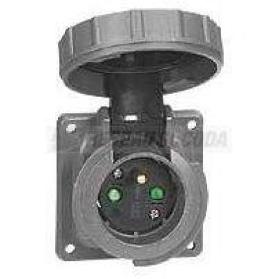  SOCLE TABLEAU 2P+T 16A 230V 