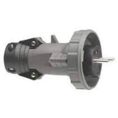  FICHE DROITE 2P+T 16A 230V 