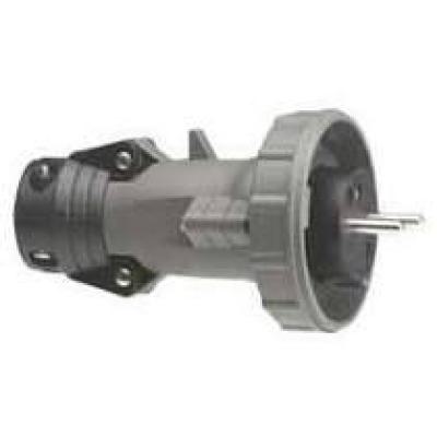  FICHE DROITE 2P+T 16A 230V 