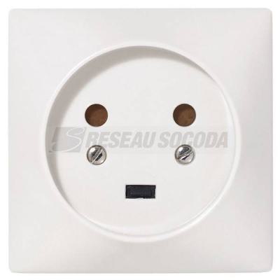  SOCLE A ENCASTR.20A 2P+T A VIS 