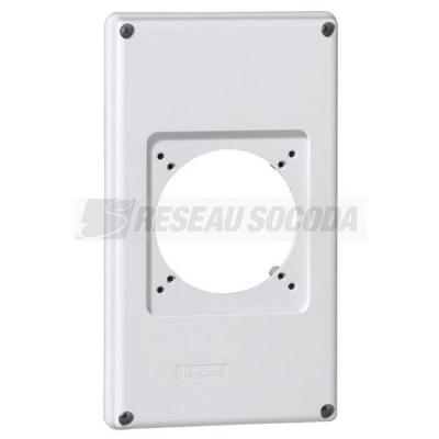  PLASTRON 1 TROU CEI 16/32A 