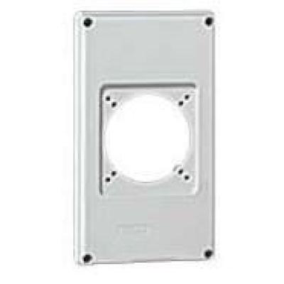  PLASTRON 1 TROU CEI 16/32A 