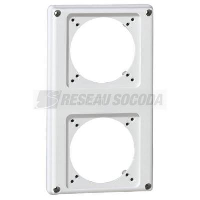  PLASTRON 2 TROUS CEI 16A 