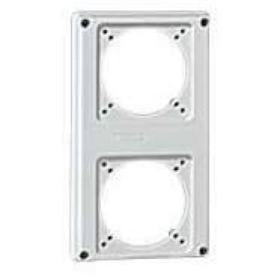  PLASTRON 2 TROUS CEI 16A 