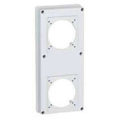 PLASTRON 2 TROUS CEI 16/32A 