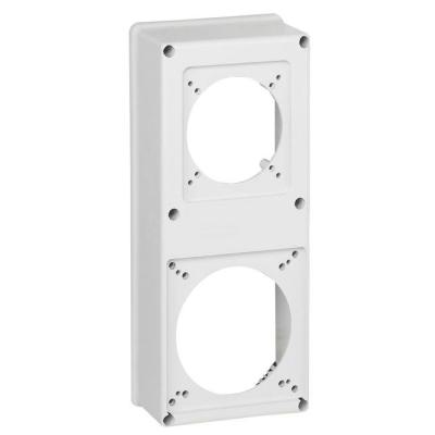  PLASTRON 2 TROUS CEI 16/32+63A 