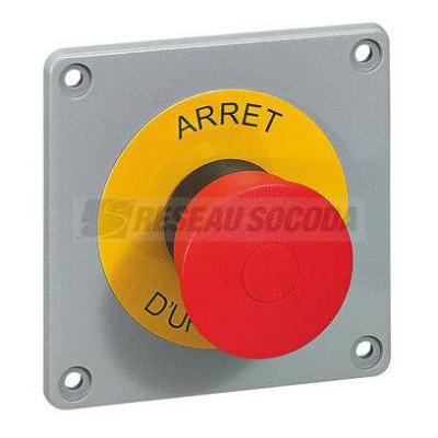  PLAQUE COUPURE D'URGENCE 