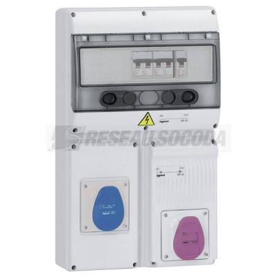  COFFRET MULTIPRISE 2/2P+T 16A 