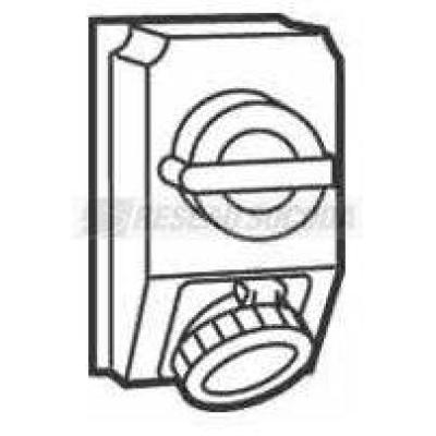  COFF.PRISE+INT.3P+N+T 16A 400V 