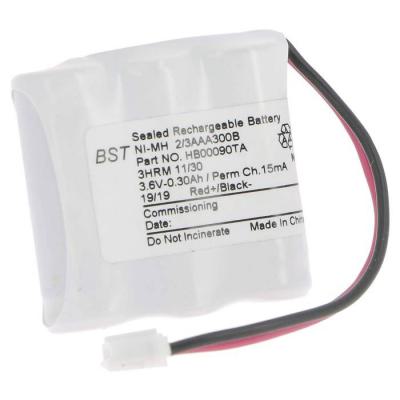  BAT NI-MH 3 X 1,2 V - 0,3 AH 